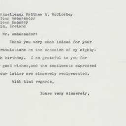 Letter: 1963 April 2