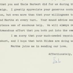 Letter: 1962 December 6