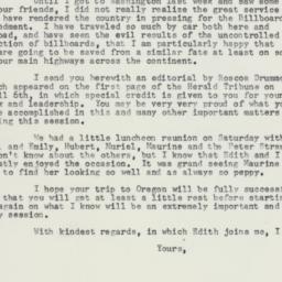 Letter: 1958 April 7