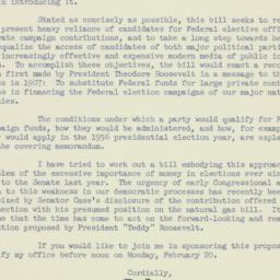 Letter: 1956 February 16