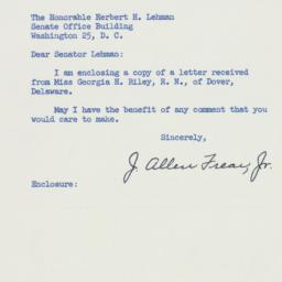 Letter: 1955 May 20