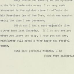 Letter: 1951 June 2