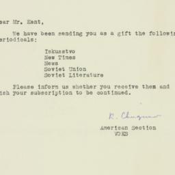 Letter: 1955 April 19