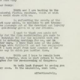 Letter: 1950 November 21