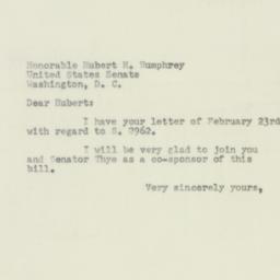 Letter: 1954 February 24