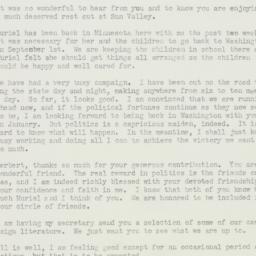 Letter: 1954 October 1