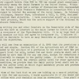 Letter: 1954 February 23