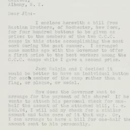 Letter: 1934 November 19
