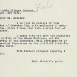 Letter: 1932 December 13