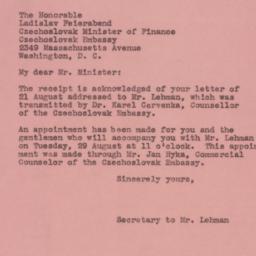 Letter: 1944 August 26
