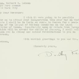 Letter: 1938 December 19