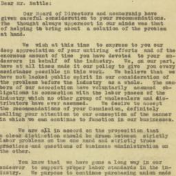 Letter: 1925 August 6