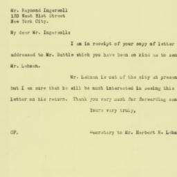 Letter: 1925 December 16