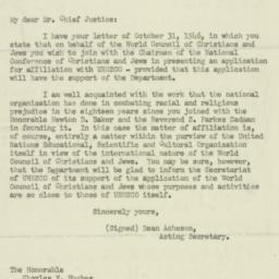 Letter: 1946 December 14