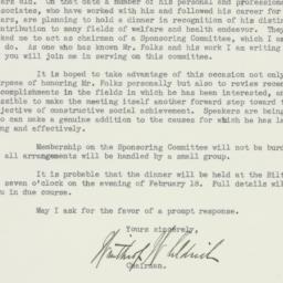 Letter: 1937 January 15
