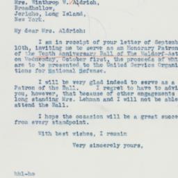 Letter: 1941 September 11