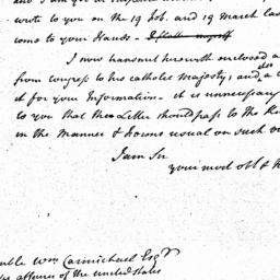 Document, 1785 August 17