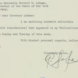 Letter: 1936 October 7