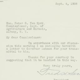 Letter: 1936 September 4