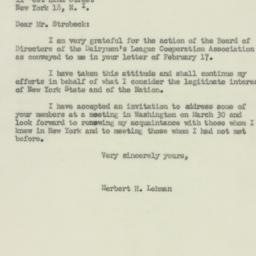 Letter: 1950 February 23