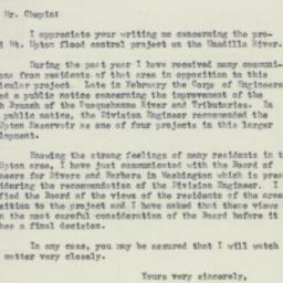 Letter: 1952 March 26