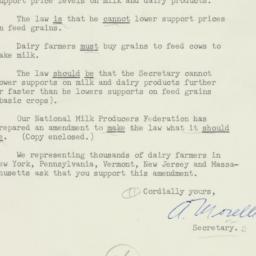 Letter: 1954 February 11