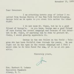 Letter: 1938 November 12