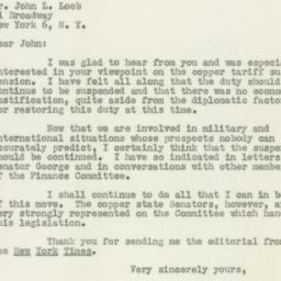 Letter: 1950 August 14