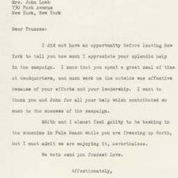 Letter: 1949 November 23