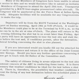 Letter: 1955 April 15