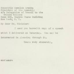 Letter: 1947 October 13