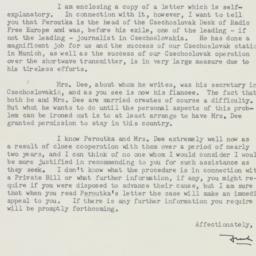 Letter: 1951 June 22