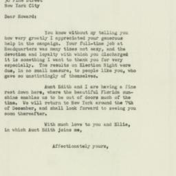 Letter: 1949 November 29