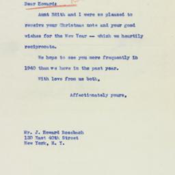 Letter: 1940 January 10