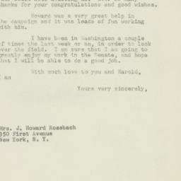 Letter: 1949 December 12