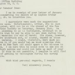Letter: 1948 January 26