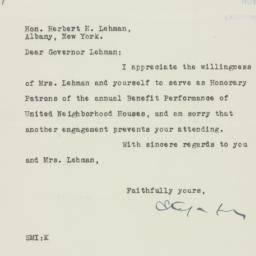 Letter: 1935 November 15
