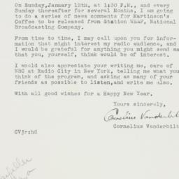 Letter: 1936 January 8
