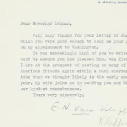 Letter: 1947 July 2