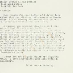 Letter: 1950 October 4