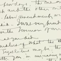 Letter: 1936 April 22