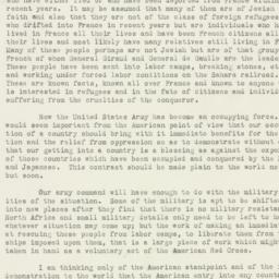 Memorandum: 1942 November 12