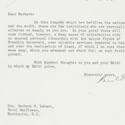 Letter: 1945 April 13