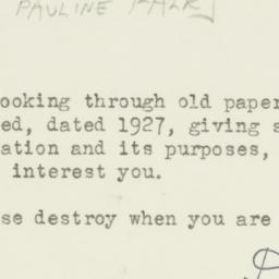 Note: 1951 February 9