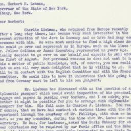 Letter: 1933 July 17