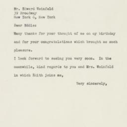 Letter: 1946 April 2