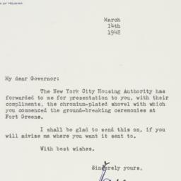Letter: 1942 March 14