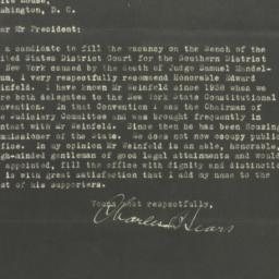 Letter: 1946 December 16
