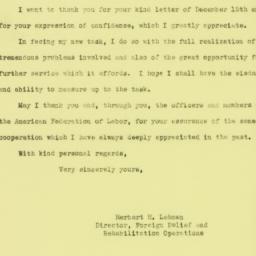 Letter: 1942 December 19
