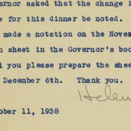 Letter: 1938 October 11